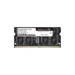 Team Elite 8GB (1x8GB) 3200MHz CL 22 DDR4 Notebook SODIMM Ram (TED48G3200C22-S01)