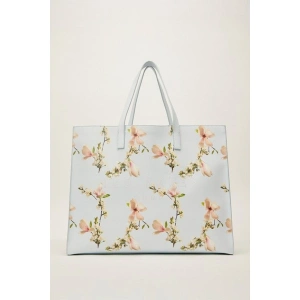 Ted Baker Mavi Ikonik Floral Desenli Küçük Çanta TBSS25FIB072