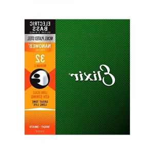 Tek Bas Gitar İçin Nanoweb Medium Teli, 32 Kalınlık