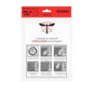 Tek Kanat Pratik Sineklik, 0.75 m x 1.25 m, Kapı & Pencere Uyumlu