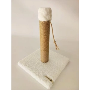 Tek Katlı Beyaz Kedi Tırmalama Tahtası