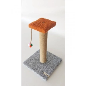 Tek Katlı Gri Kedi Tırmalama Tahtası