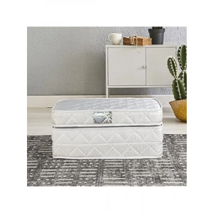 Tek Kişilik Katlanır Yaylı Yatak 90x190 cm - Beyaz