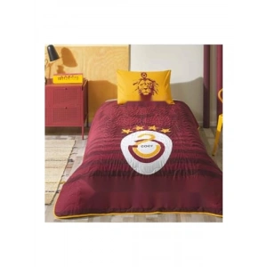 Tek Kişilik Yatak Örtüsü Seti - Galatasaray Temalı