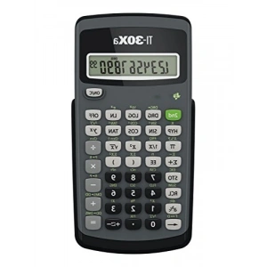 Tek Satırlı 10 Haneli Bilimsel Hesap Makinesi - Gri Siyah