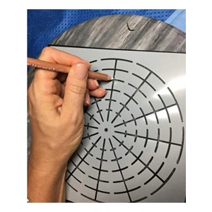 Teknik Şablon 20 cm x 20 cm Ölçülerinde