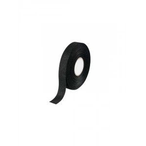Tekstil Dokulu Siyah Bant, 18mm x 10m, Güçlü Yapışkanlı Kablo Sarma