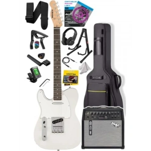 Tele Kasa Elektro Gitar Seti - 2 Single-Coil ve 50W Amfi