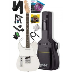 Tele Kasa Gül Klavye Elektro Gitar - 2 Single-Coil Manyetik