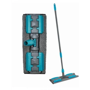 Teleskopik Saplı Mikrofiber Mop - Mandallı Sistem