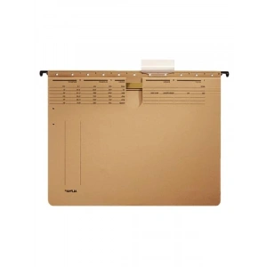 Telli Askılı Dosya (A4, 10lu Paket - Kraft Renk)