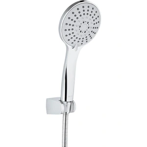 Tema Tondo Mafsallı Askılı Banyo Duş Takımı Seti Krom