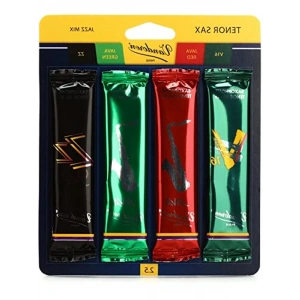 Tenor Sax Jazz Reed Karışık Kart, 4 Adet Farklı Güç