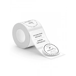 Termal Çıkartma Etiketler, 50 x 50 mm, 150 Etiketli Rulo