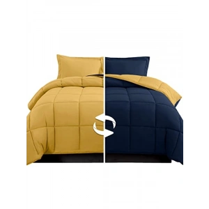 Ters Çevrilebilir Yorgan Seti - 3 Parça, Dört Mevsim Kullanıma Uygun