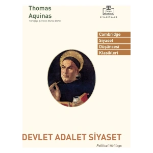 Timaş Akademi Devlet Adalet Siyaset - Thomas Aquinas