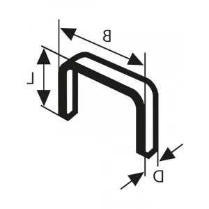 Tip 53 Zımba Teli, 4x0.74mm, 6mm Uzunlukta