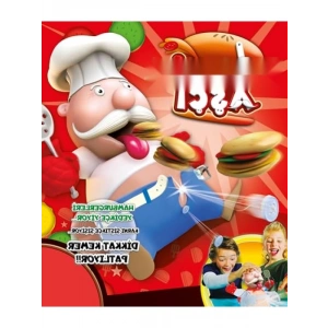 Tombik Aşçı Oyunu - Eğlenceli Hamburger Yeme Yarışı