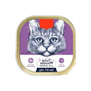 Ton Balıklı ve Karidesli Yaş Kedi Maması 40gr