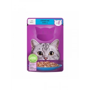 Ton Balıklı Yaş Kedi Maması, 85 G Tekli Paket