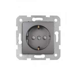 Topraklı Priz, Granit Grisi Renk