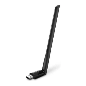 TP-Link Archer T2U Plus | Wi-Fi 5 USB Adaptör | AC600 Mbps | Dual Band | 5dBi Anten ile Yüksek Çekim Gücü | Kolay Kurulum | Windows & macOS Uyumlu | Kompakt ve Güçlü Tasarım