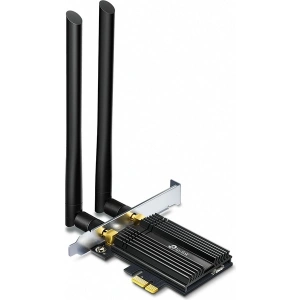 TP-Link Archer TX50E | Wi-Fi 6 & Bluetooth 5.0 PCIe Adaptör | AX3000 Mbps | İki Anten | 1024-QAM | OFDMA & 160 MHz Bant Genişliği | Ultra Düşük Gecikme | Windows 10/11 Uyumlu