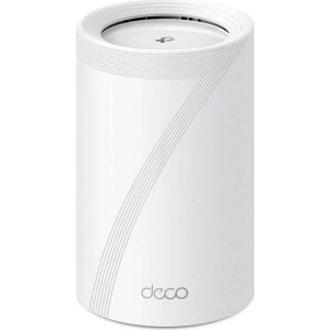 TP-Link Deco BE65 (1-Pack) | Wi-Fi 7 Mesh Sistemi | BE9300 Mbps | Fiber Uyumlu | Üç Bant | AI-Roaming | 2.5 Gbps Port | 6 GHz | 200 Cihaz | WPA3 | VPN | Mobil Uygulama ile Kolay Kurulum