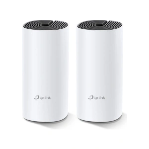 TP-Link Deco M4 (2-Pack) | Wi-Fi 5 Mesh Sistemi | AC1200 Mbps Hız | Fiber Uyumlu | Çift Bant | Gigabit Port | 100 Cihaz | 260 m² Kapsama Alanı | WPA3 | Mobil Uygulama ile Kolay Kurulum