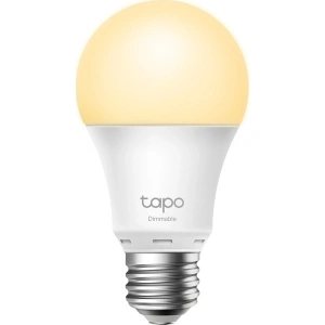 TP-Link Tapo L510E Akıllı Wi-Fi Ampul | 806 Lümen | E27 | 8.3W | Kısılabilir Sıcak Beyaz Işık | Enerji Tasarruflu | Alexa & Google Home Uyumlu | Hub Gerektirmez | Uygulama ile Işık Kontrolü