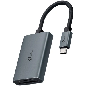 TP-Link UA440C | USB 3.0 Type-C SD & microSD Kart Okuyucu | 312MB/s UHS-II Hız | Çift Kart Okuma/Yazma | 2TB’a Kadar Destek | Tak & Çalıştır | Dayanıklı Alüminyum Kasa