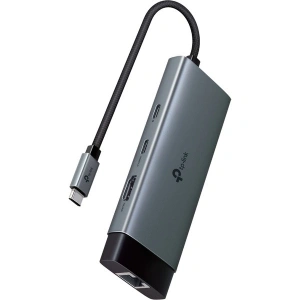 TP-Link UH6120C | USB-C 6-in-1 Hub | 4K@60Hz HDMI | 1 Gbps Ethernet | 100W Hızlı Şarj | USB-C & USB-A Data Portları | SD/microSD Uyumlu | Tak & Çalıştır | Windows | Mac | Linux & Mobile Uyumlu
