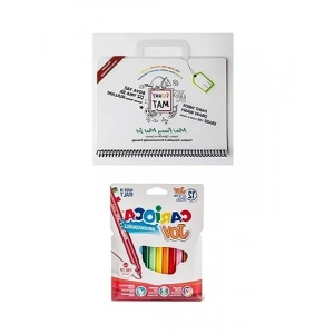 Travel Set ve 12li Renkli Kalem Seti