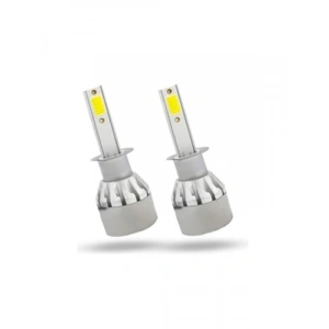 TRENDLIFEOTO H1 Led Xenon Mini Far Ampul Şimşek Etkili H1 Beyaz