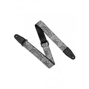 Tribal Tasarımlı Polyester Gitar Askısı