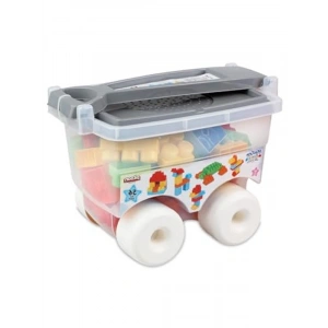 Trolley Modeli 56 Parça Blok Seti, Yaratıcılığı Geliştirir