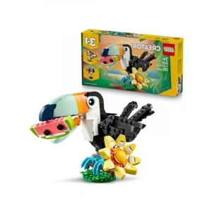 Tropikal Hayvanlar Yapım Seti - 3ü 1 Arada Yaratıcı Oyuncak