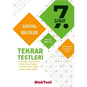 Tudem Yayınları 7 Sosyal Bilgiler Tekrar Testleri