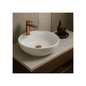 Turavit Toledomix Çanak Lavabo Batarya Delikli 40 cm TLD0712