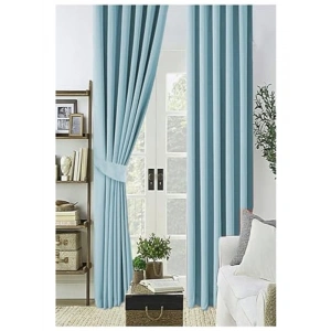 Turkuaz Renkli Kalın Blackout Fon Perde - 120 x 200 cm