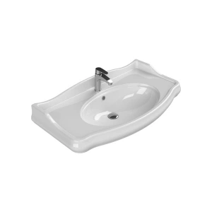 Turkuaz Seramik 1837 100 cm Etajerli Lavabo