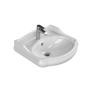 Turkuaz Seramik 1837 60 cm Etajerli Lavabo