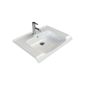 Turkuaz Seramik Cerastyle Anova 65 x 50 cm Etajerli Lavabo