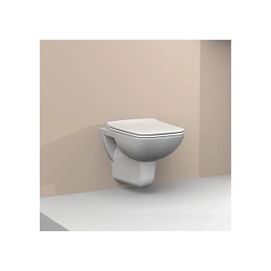 Turkuaz Seramik Duru Asma Klozet + Duru Slim Pp Yavaş Kapanır Kapak 7T0185.02