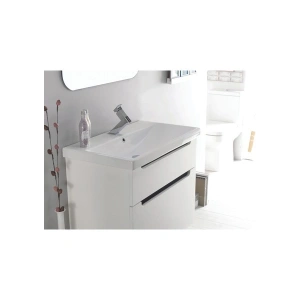 Turkuaz Seramik Elite 100 cm Etajerli Lavabo