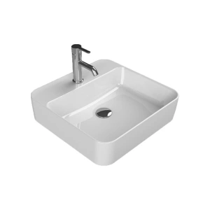 Turkuaz Seramik Hera 48X48 cm Lavabo (Batarya uyumlu)
