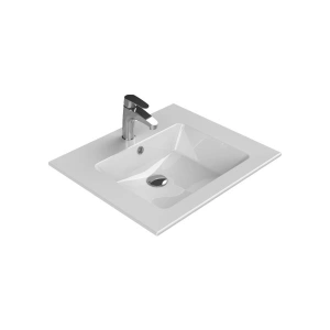 Turkuaz Seramik Ibiza 61 cm Etajerli Lavabo