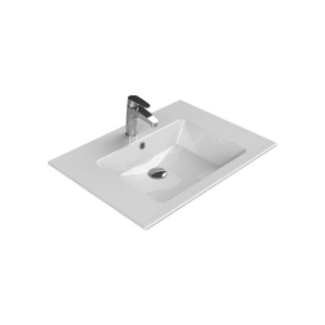 Turkuaz Seramik Ibiza 71 cm Etajerli Lavabo
