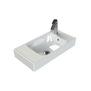 Turkuaz Seramik Sharp 60X30 cm Sağ Delikli Lavabo