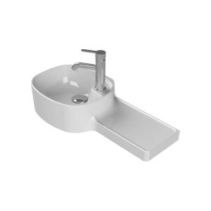 Turkuaz Seramik Turkuaz Cerastyle Harmony Etajerli Lavabo 32 x 65 cm